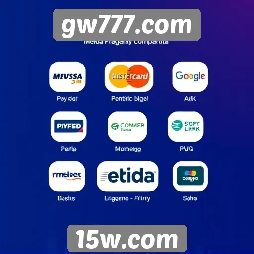 Métodos de pagamento aceitos pelo gw777.com